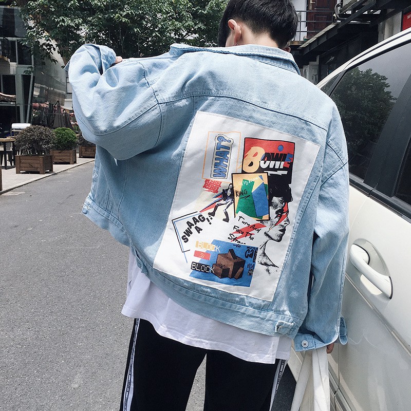 🌟Giá Huỷ Diệt🌟⚡ Hot Hot Sale Áo Khoác Jeans Nam A19⚡ <--- Vivian2000 | BigBuy360 - bigbuy360.vn