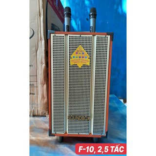 Loa kéo karaoke Soundbox GL-10X1 Loa 2,5 tấc gỗ 2 Micro Hàng chính hãng bảo hành 1 năm