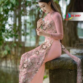 Vải áo dài bộ áo dài nữ