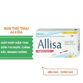 Que thử thai ALLISA que thử thai nhanh HCG - Tra thumbnail