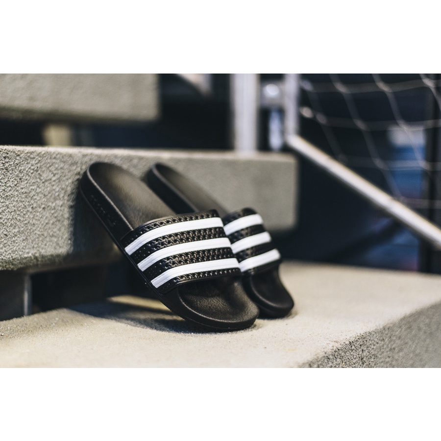 Dép Adidas adilette slides Black made in Italy