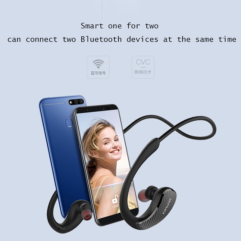 Tai Nghe Không Dây AWEI A881BL Kết Nối Bluetooth Đeo Cổ Có Micro Âm Thanh Nổi 3D Kháng Nước Khử Tiếng Ồn