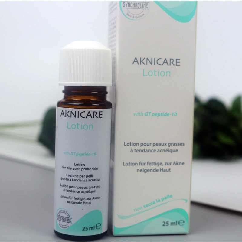 AKNICARE TREATMENT LOTION 25ML. CHUYÊN BIỆT TRÊN DA CÓ NHÂN MỤN, MỤN ĐẦU ĐEN, MỤN VIÊM.