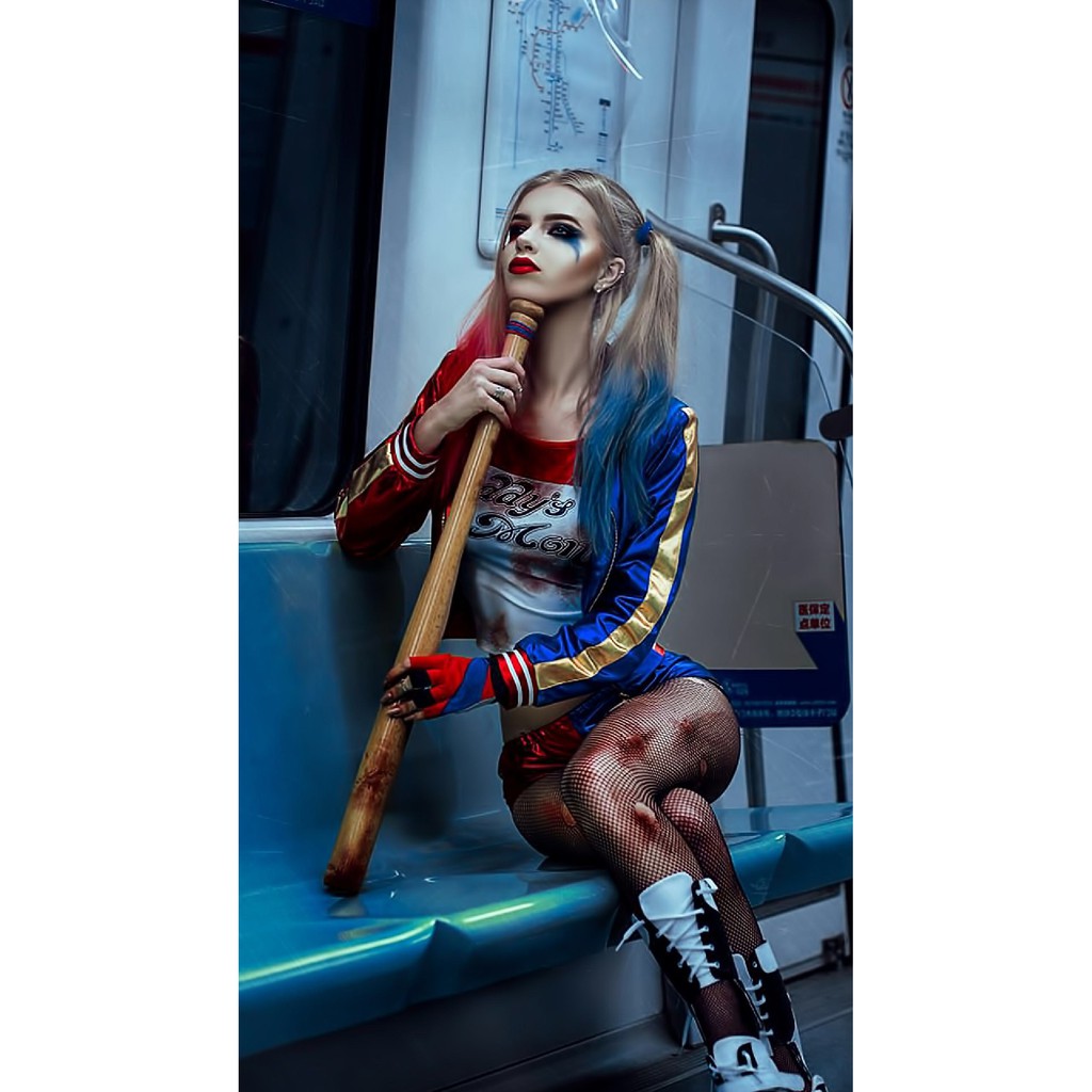 Set đồ harlequin nữ PUBG