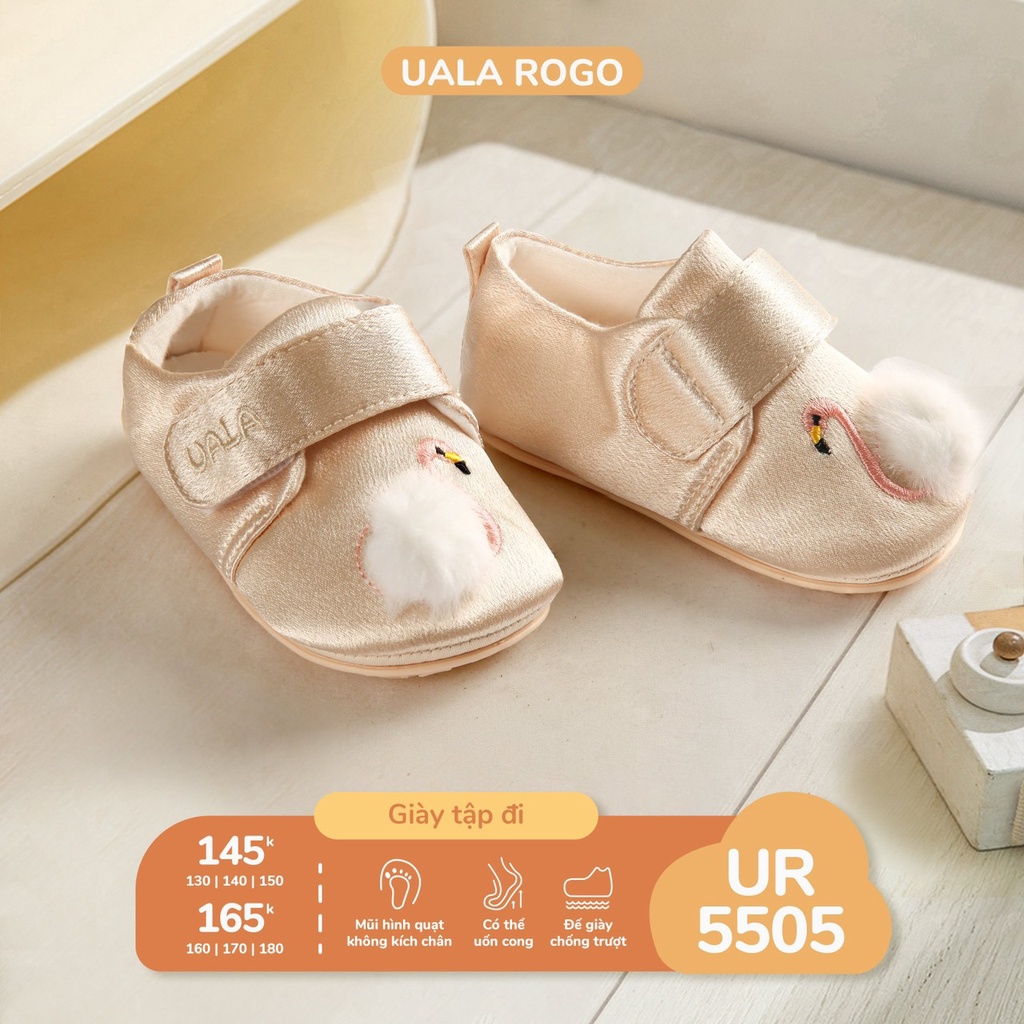 Giày búp bê Uala Rogo cho bé tập đi mềm mại cao cấp