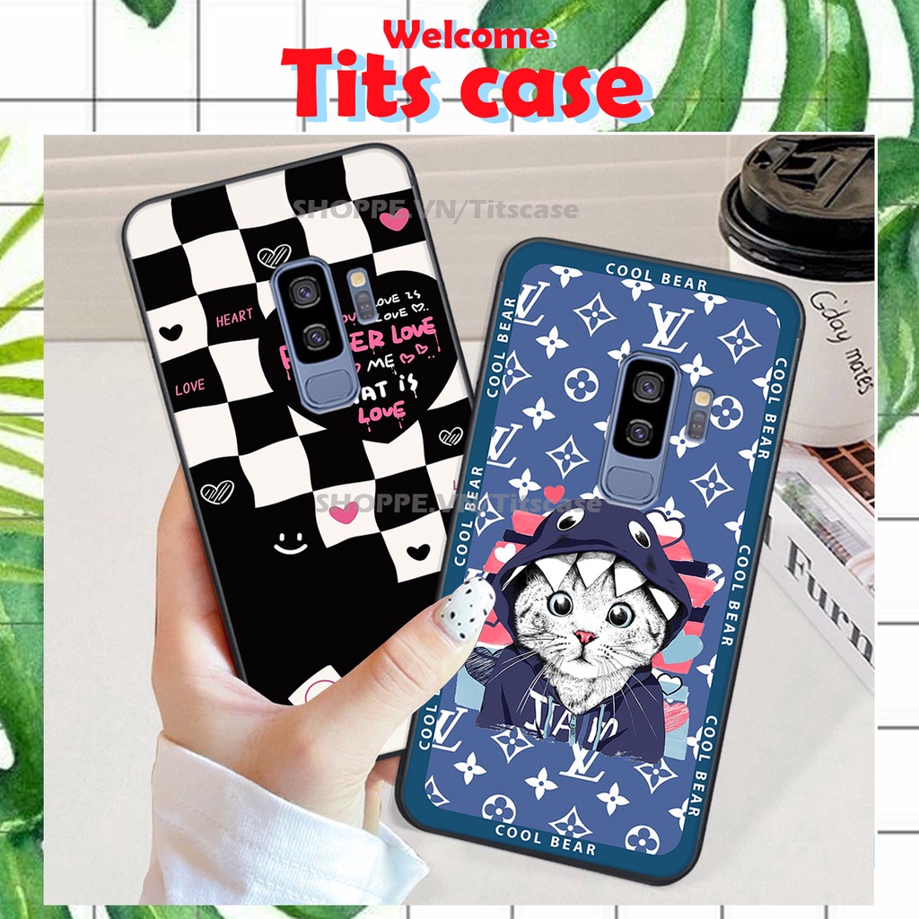 Ốp lưng Samsung Galaxy S9 PLUS in hình GẤU K@WS- BE@R COOL-CỰC XINH-RẺ-BỂN -ĐẸP