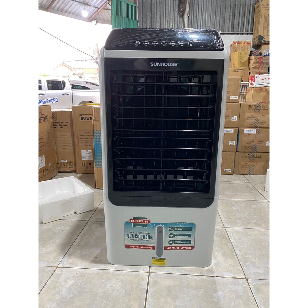 Quạt hơi nước Sunhouse SHD7726 40 lít , quạt điều hoà, máy làm mát không khí - Điện máy Sunhouse
