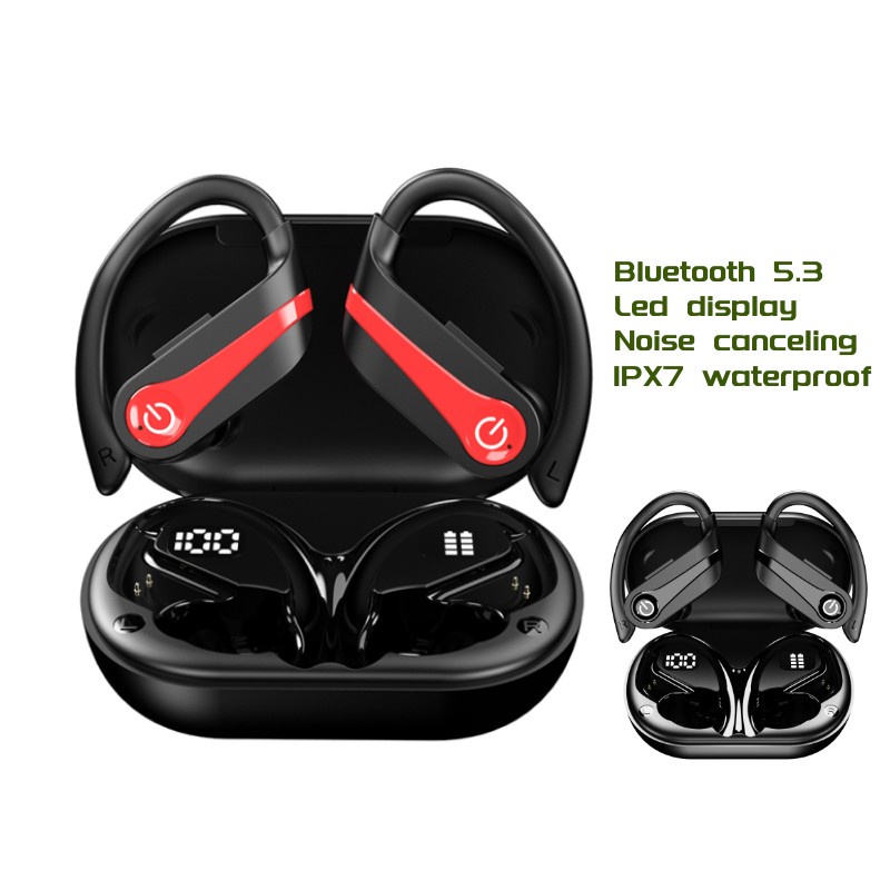 Tai Nghe Bluetooth 5.3 Không Dây TWS IPX7 Chống Thấm Nước Giảm Tiếng Ồn Có Micro Tiện Dụng Chơi Game Điện Thoại