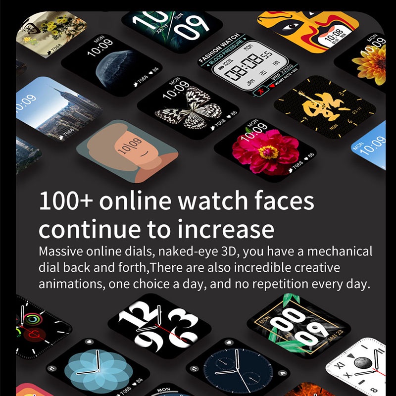 Samsung Đồng Hồ Thông Minh Smart Watch Series 8 Bản Quốc Tế. Màn To Viền Siêu Mỏng Cạnh Vuông Sang Trọng Nghe Gọi | BigBuy360 - bigbuy360.vn