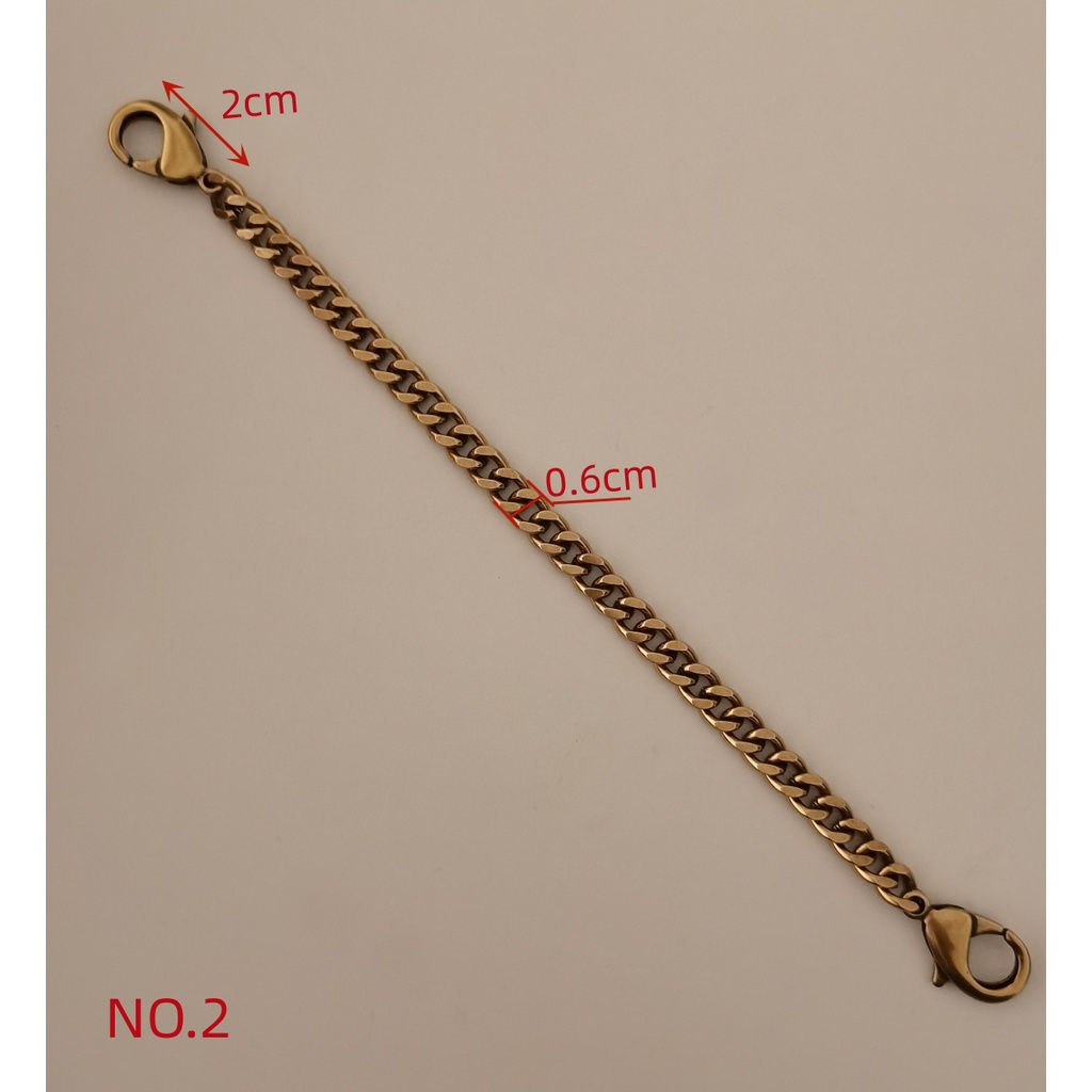 Dây Xích Kim Loại Mở Rộng Thay Thế Cho Túi Xách dây xích túi xách     quai túi xách thay thế    dây xích túi xách thay the