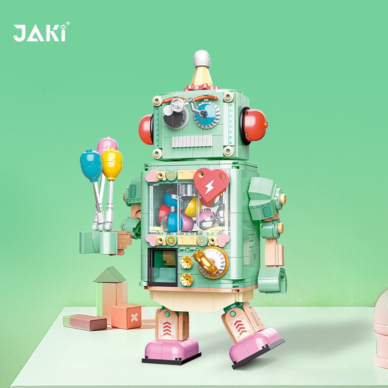 Đồ Chơi Robot Lắp Ráp DIY Hình Máy Móc Sáng Tạo Giáo Dục Cho Bé JK8218