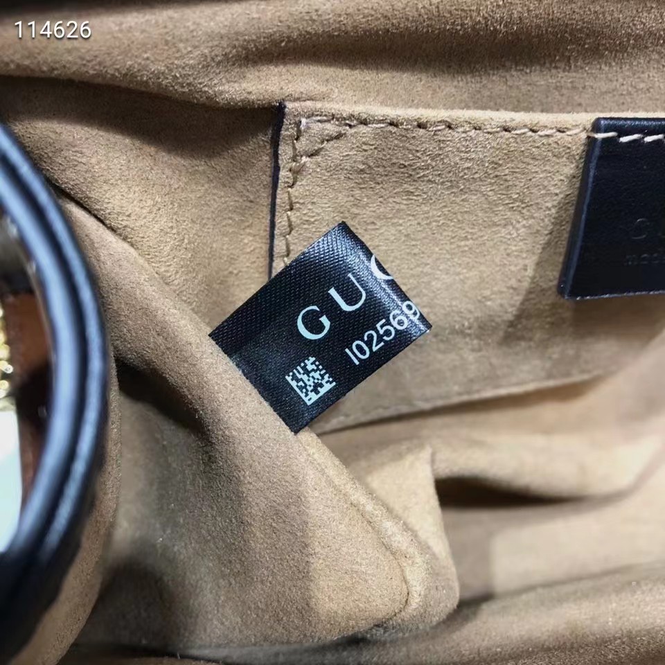 Túi Xách Da Gucci Chính Hãng 100% 100% Phối Dây Xích Đeo Vai Sành Điệu Cho Nữ