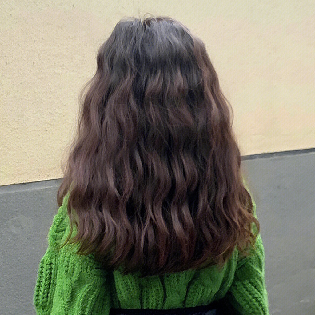 Bộ Tóc Giả Dài Xoăn Tự Nhiên Bằng Len Dành Cho Trẻ Em Biểu Diễn