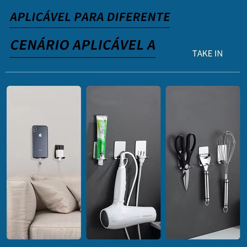 Máy cạo râu chủ Máy cạo râu đa năng Hook，Móc Treo Đồ Đa Năng Phù Hợp Cho Nhà Bếp / Phòng Tắm / Phòng Khách