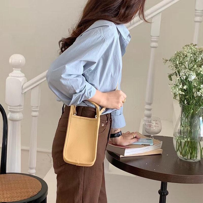 Túi Đeo Chéo Hình Vuông Nhỏ Đựng Điện Thoại Thời Trang Mùa Hè Cho Nữ