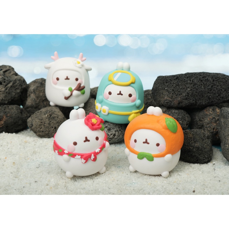 Mô Hình Đồ Chơi Nhân Vật Molang Độc Đáo gấu bông molang