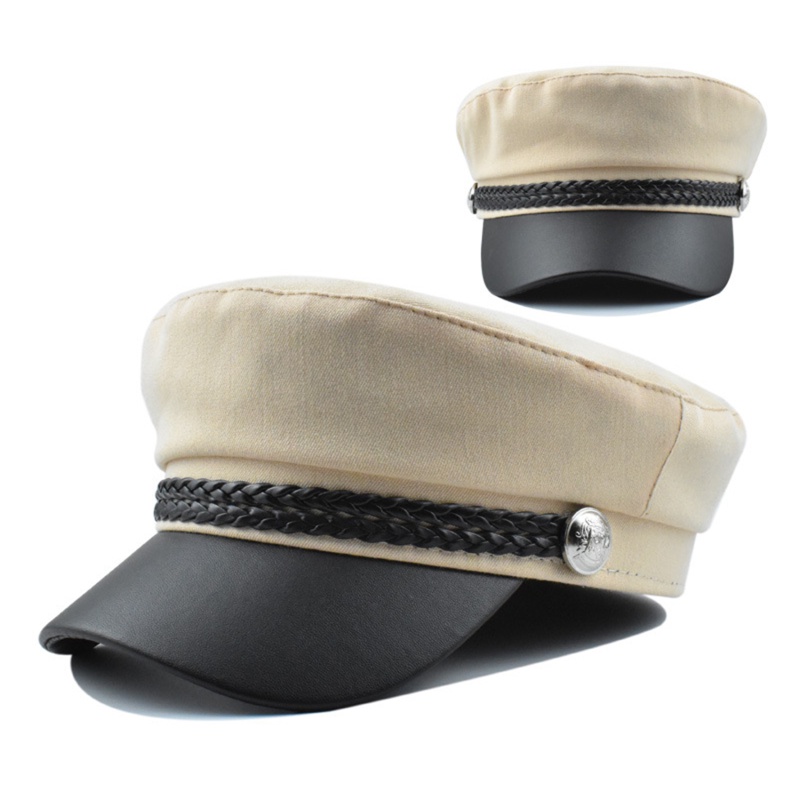 Mũ Beret Phong Cách Quân Đội Thời Trang Xuân Thu Cho Nữ