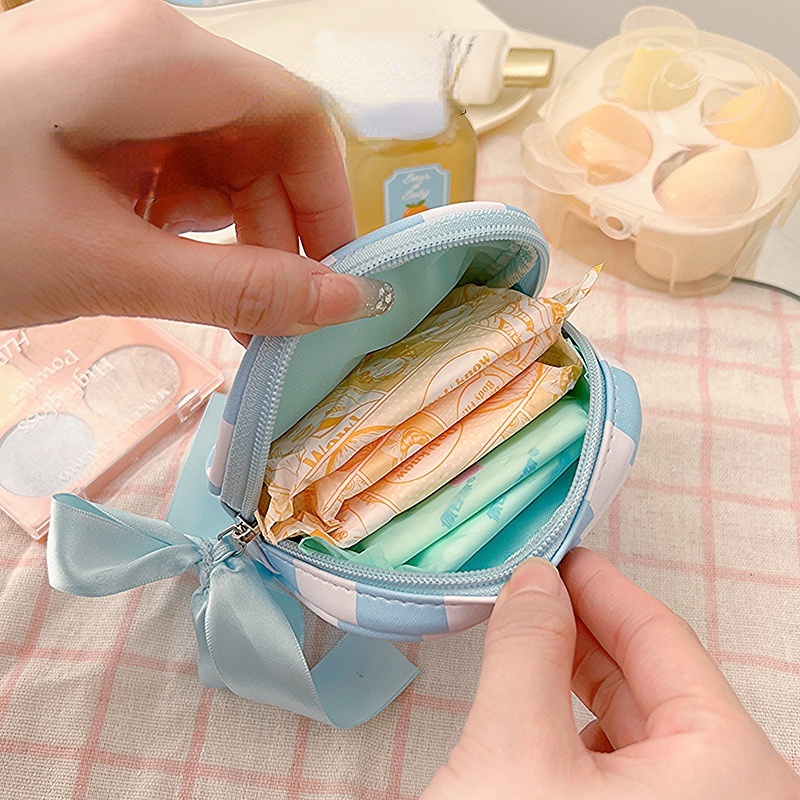 Túi Đựng Son Môi Chất Liệu PU Chống Thấm Nước Sức Chứa Lớn Họa Tiết Hoạt Hình