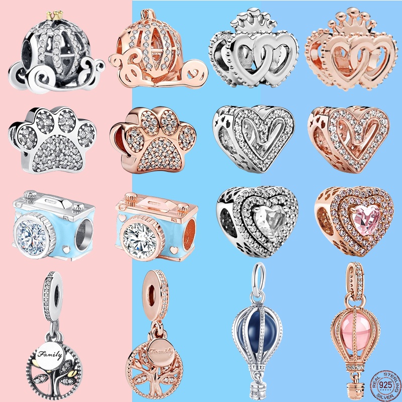 Hạt Xâu Chuỗi Bạc 925 Trang Trí Sang Trọng Cho Gia Đình