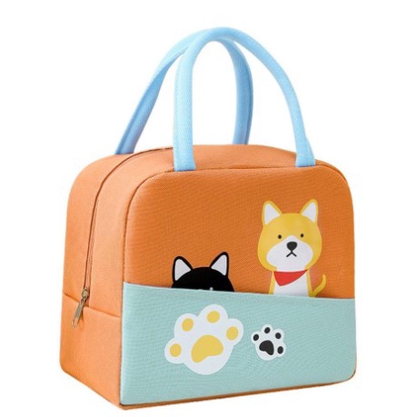 Túi Giữ Nhiệt Đựng Hộp Cơm Trưa Chống Thấm Nước Họa Tiết Hoạt Hình Sumikogurashi