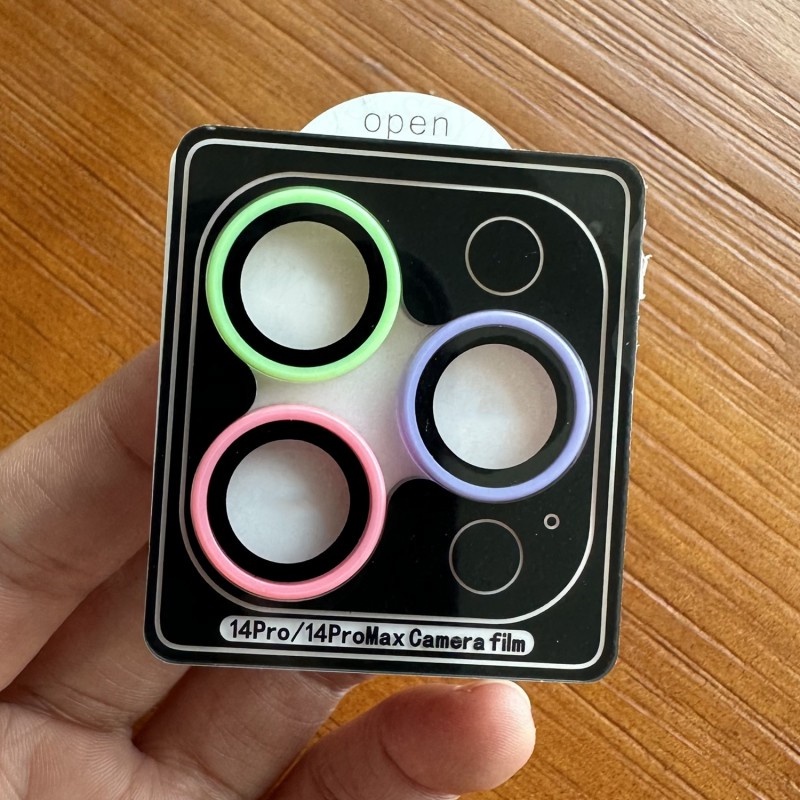 Kính Cường Lực Bảo Vệ Camera Cho iPhone 14 Pro Max / 14Plus / 13 Pro / 12 Pro Max / 12 / 12 Pro / 11 Pro Max / 11 / 11 Pro