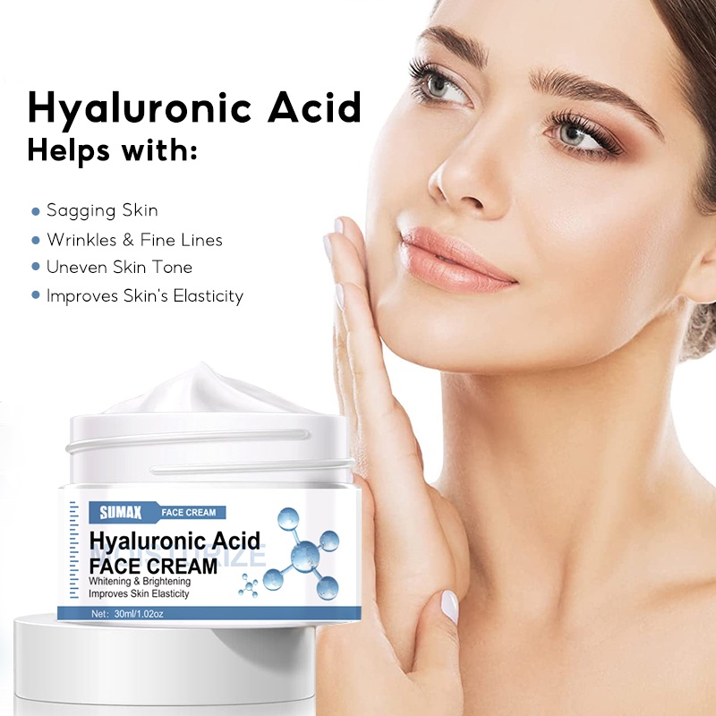 Kem Dưỡng Ẩm Da Mặt SUMAX Chứa Hyaluronic Acid Không Gây Nhờn & Hấp Thụ Nhanh Nhẹ Cho Da Khô