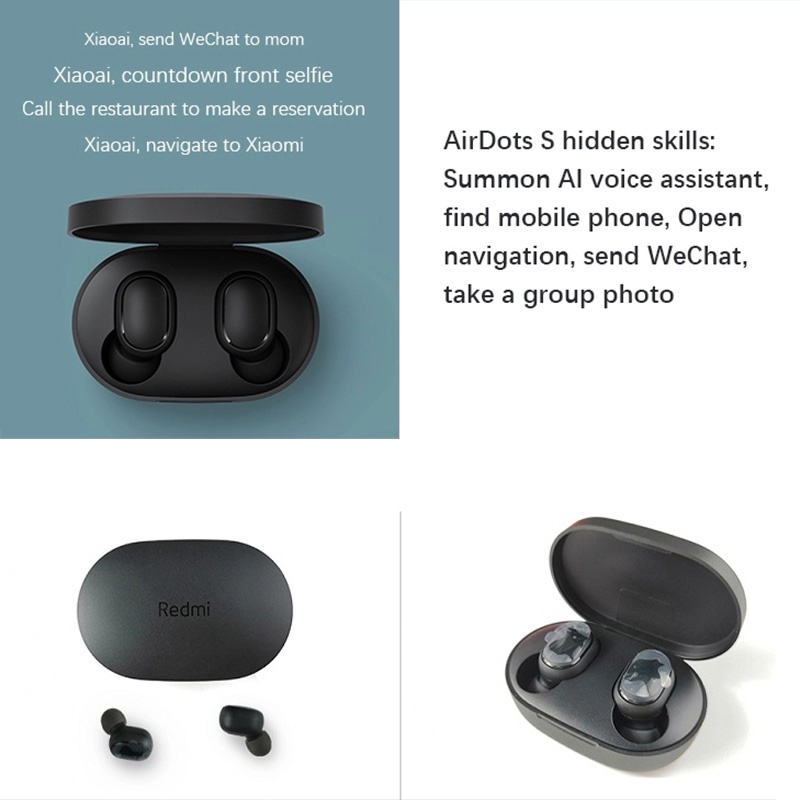 Tai Nghe Bluetooth Không Dây TWS RYXT Xiaomi Redmi Airdots 2