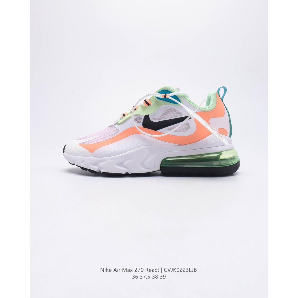 Giày Best Quality AT6174 *_Nike Air Max 270 React_* Sneaker từ POIZON