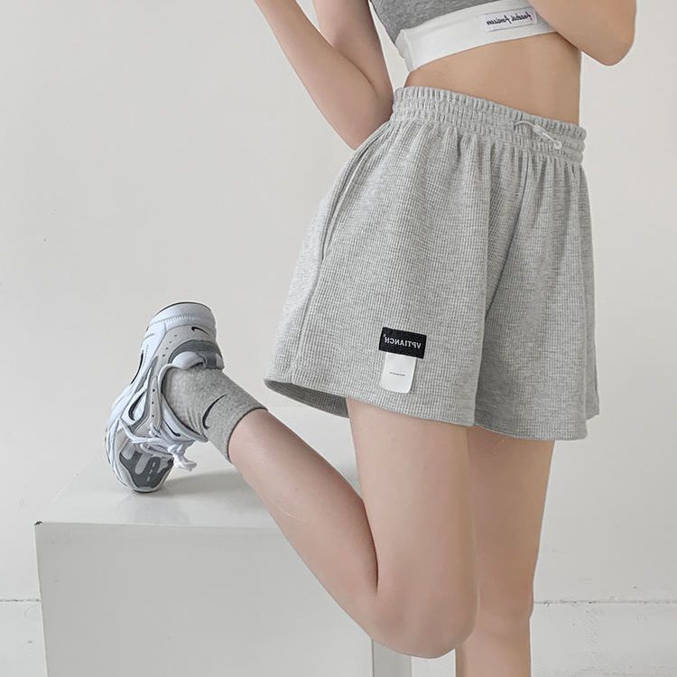 [Hàng Mới Về] Quần Short Thể Thao Lưng Thun Ống Rộng Dáng Chữ a Cỡ Lớn Thoải Mái Thời Trang Xuân Hè Cho Nữ