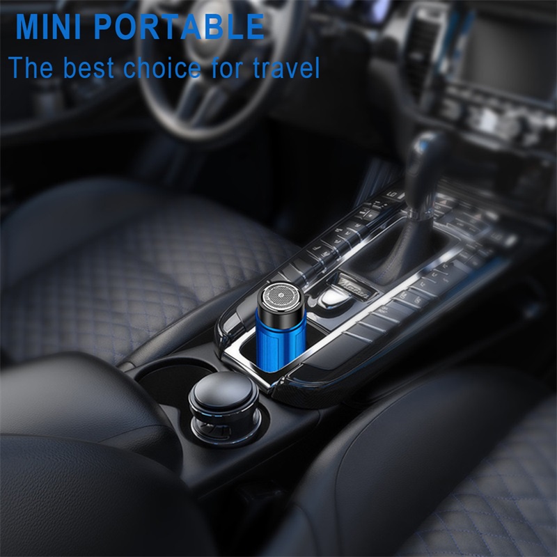 Dao Cạo Râu Tự Động Mini Có Thể Sạc Lại Tiện Dụng Cho Nam
