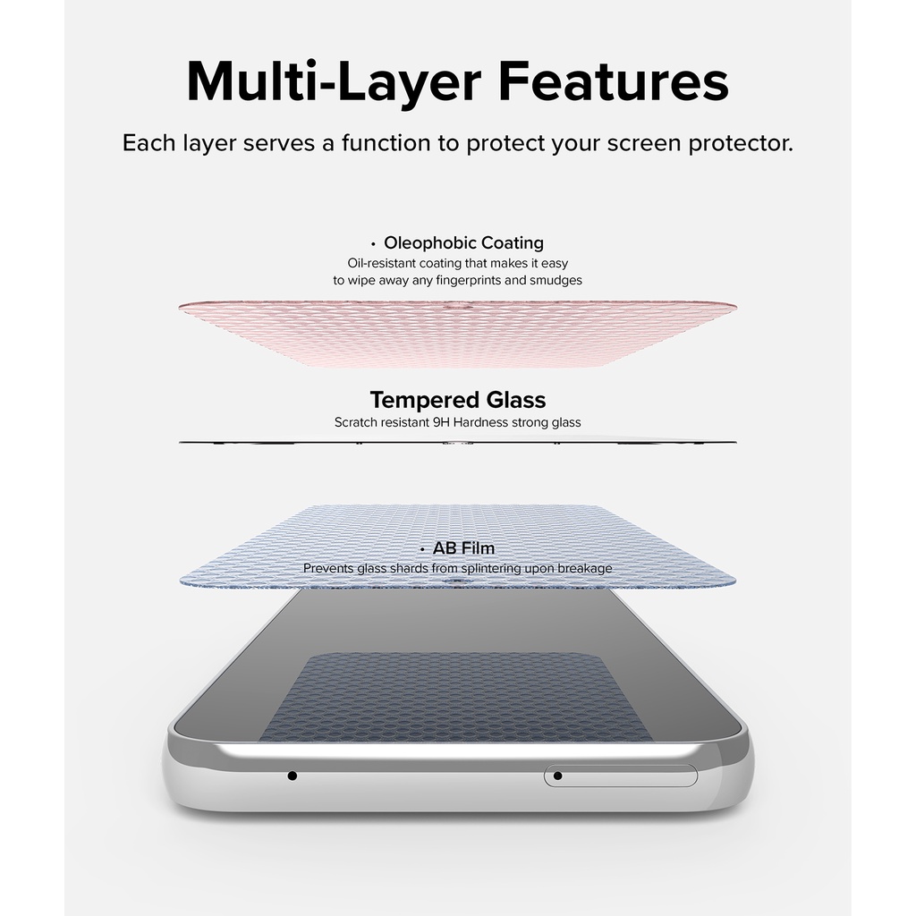 RINGKE Kính Cường Lực Bảo Vệ Màn Hình Cho Galaxy A54 5G