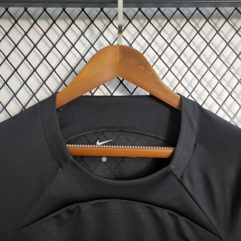 Chất Lượng Cao Hàng Đầu! Hàng Đầu! Áo Thun Thể Thao Màu Đen Chất Liệu Nhanh Khô Thấm Hút Mồ Hôi 2223 Flamenco Thời Trang Cho Nam Giới