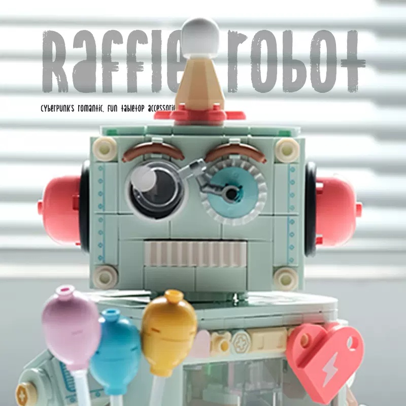 Đồ Chơi Robot Lắp Ráp DIY Hình Máy Móc Sáng Tạo Giáo Dục Cho Bé JK8218