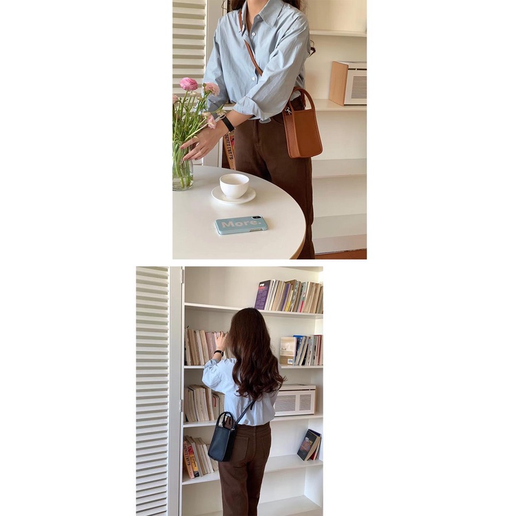 Túi Đeo Chéo Hình Vuông Nhỏ Đựng Điện Thoại Thời Trang Mùa Hè Cho Nữ