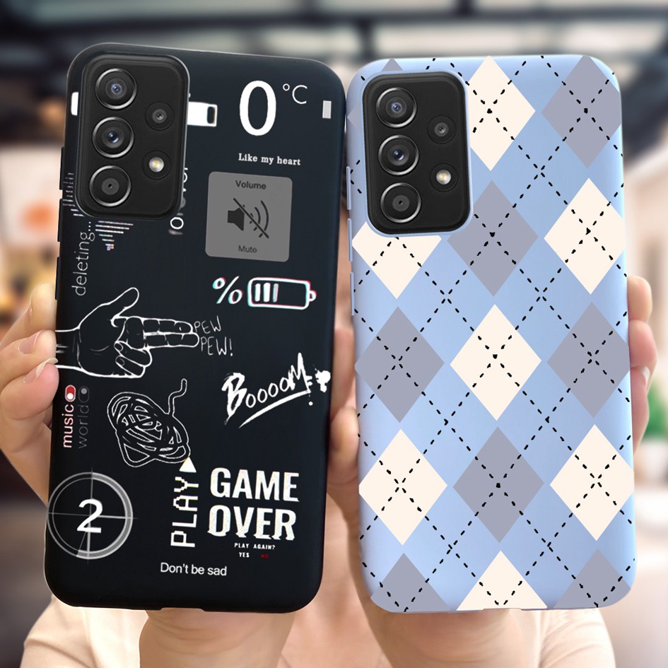 Ốp Điện Thoại Silicone Mềm Nhám In Hình Thời Trang Cho Samsung Galaxy A53 A73 5G 2022 Samsung A 53 A 73 SM-A536B SM-A736B
