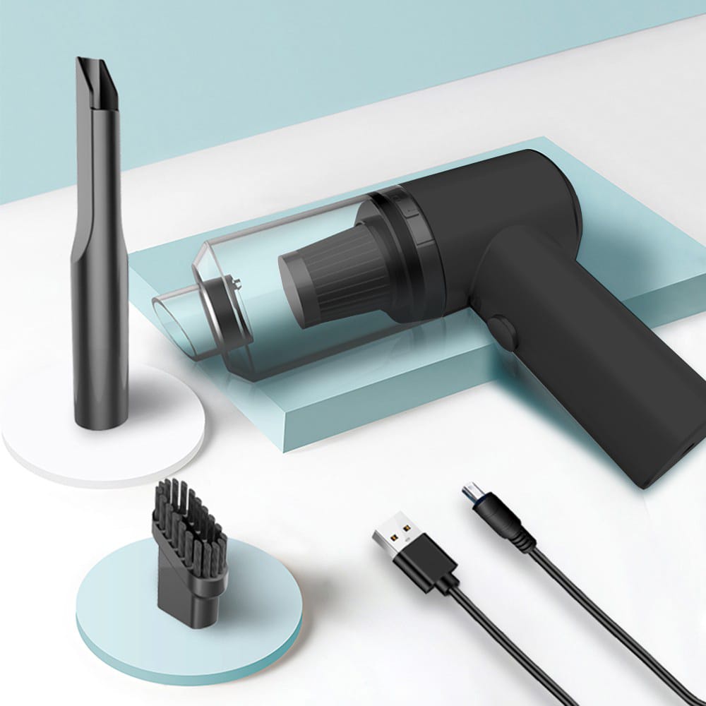 Máy Hút Bụi mini Cầm Tay Với Đường Kẻ Hoàn Chỉnh Cao Cấp Cho Xe Hơi Và Nhà Cửa