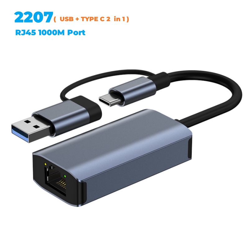 Đế Sạc USB C 3.1 HUB USB 3.0 RJ45 1000M PD 100W HDMI 4K 30HZ Cho Laptop Macbook