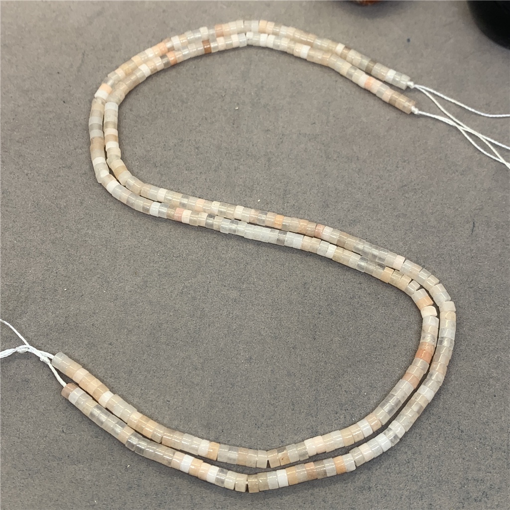 Chuỗi Hạt Đá Tự Nhiên 2 * 4mm 10 Loại 2 * 4mm Dùng Làm Đồ Trang Sức