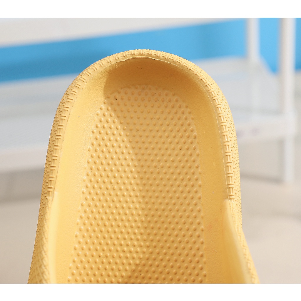 Dép xỏ ngón đế bằng đi trong nhà phong cách mùa hè cho cặp đôi