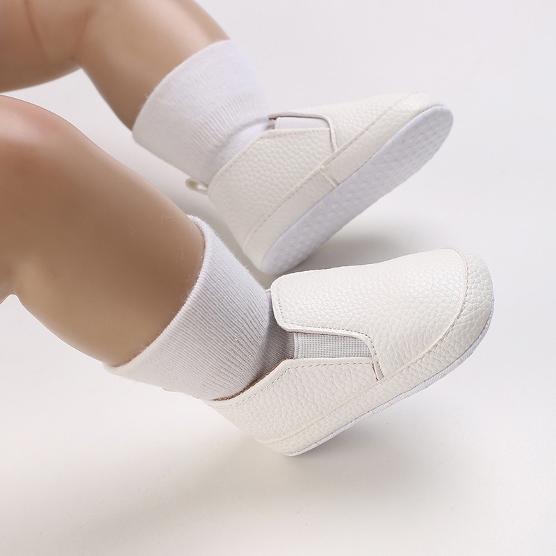 Giày Lười Vải Cotton Mềm Mại Cho Bé Trai 0-18 Tháng Tuổi