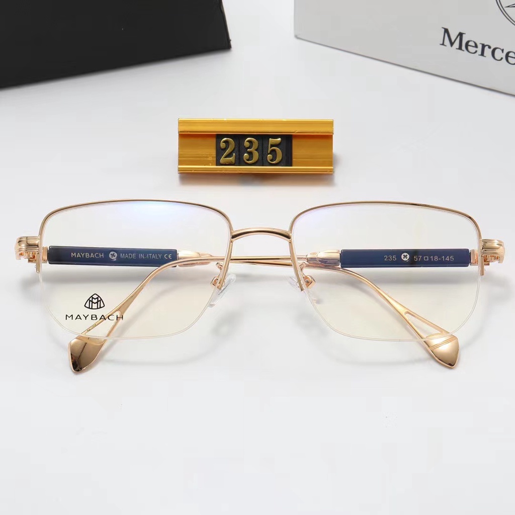 Kính Bảo Hộ Chống Ánh Sáng Xanh Chất Liệu PC Khung Kim Loại Thương Hiệu Ý Cho Xe Hơi Maybach Benz 2023