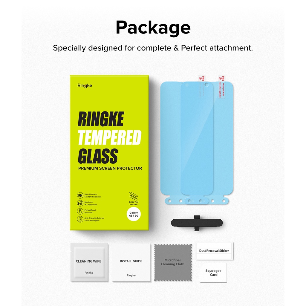 RINGKE Kính Cường Lực Bảo Vệ Màn Hình Cho Galaxy A54 5G
