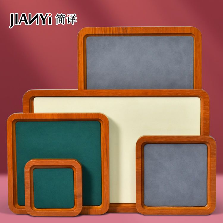 Khay Trưng Bày Nhẫn Trang Sức Tiện Dụng Chất Lượng Cao Khay Trưng Bày Trang Sức / Đồng Hồ / Nhẫn Bằng Gỗ Cao Cấp Sang Trọng
