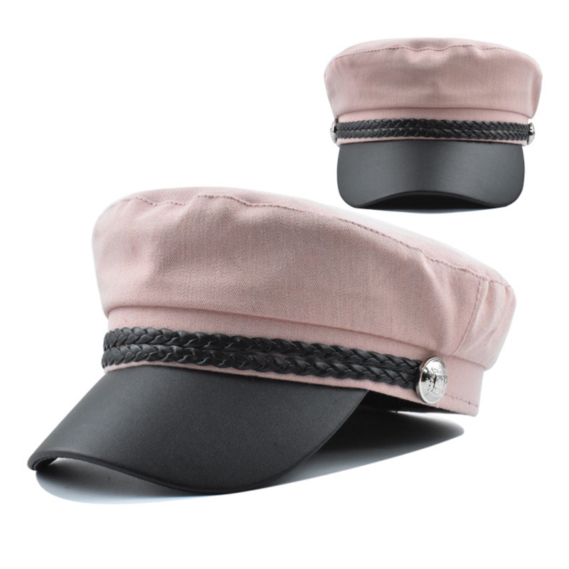 Mũ Beret Phong Cách Quân Đội Thời Trang Xuân Thu Cho Nữ