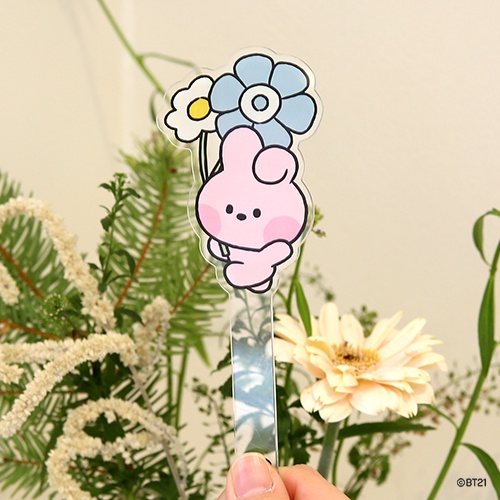 Phụ kiện trang trí BT21 minini HAPPY FLOWER dành cho người hâm mộ