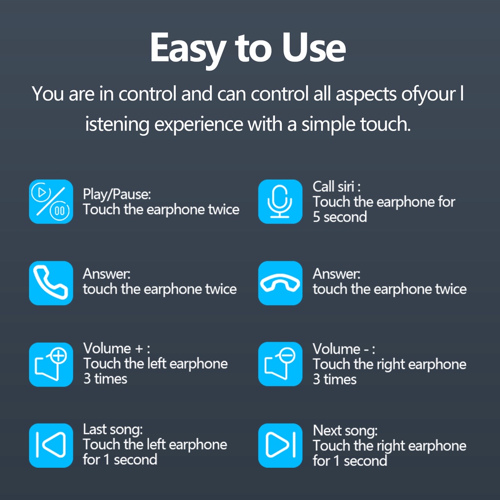 Tai Nghe Bluetooth 5.3 Không Dây Âm Thanh Sống Động Phù Hợp Cho Ambie Soundcuffs New Q80 TWS