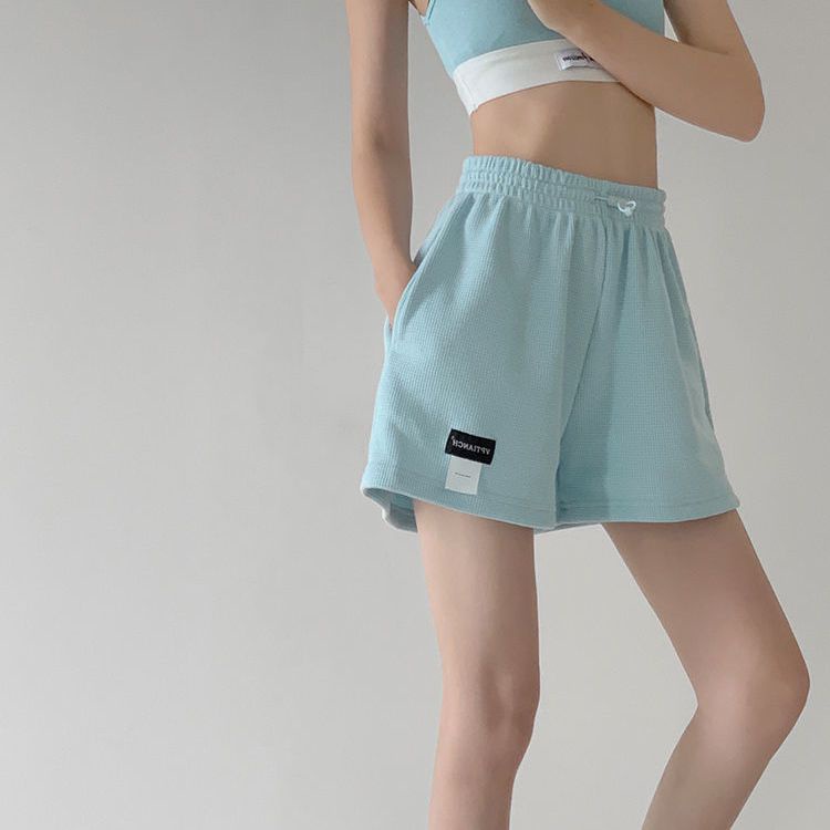 [Hàng Mới Về] Quần Short Thể Thao Lưng Thun Ống Rộng Dáng Chữ a Cỡ Lớn Thoải Mái Thời Trang Xuân Hè Cho Nữ