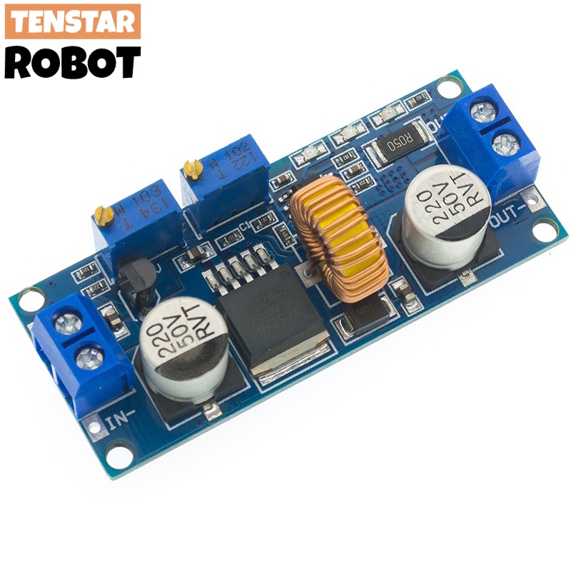 Bảng Mạch Hạ Áp CC CV 5A XL4015 Từ 6-38V Xuống 1.25-36V DC