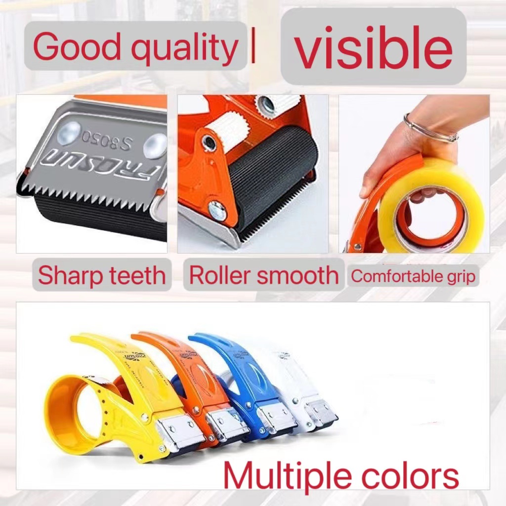 Máy Cắt Băng Keo Cầm Tay Bằng Kim Loại Dày Dặn Tiện Dụng