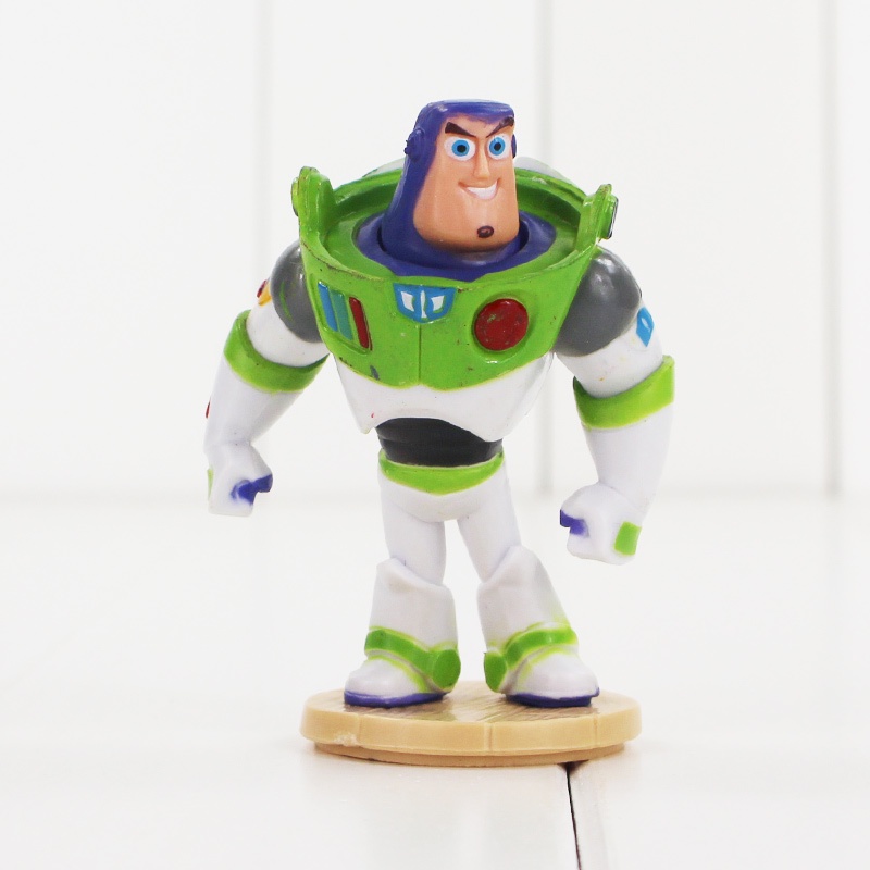 DISNEY Set 3 Mô Hình Nhân Vật Phim Hoạt Hình Toy Story Bằng PVC